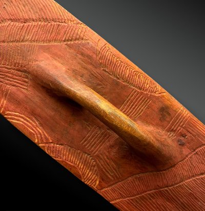 Wunda-Schild - Aborigine-Kultur, Zentralwüste, Australien - Um 1900