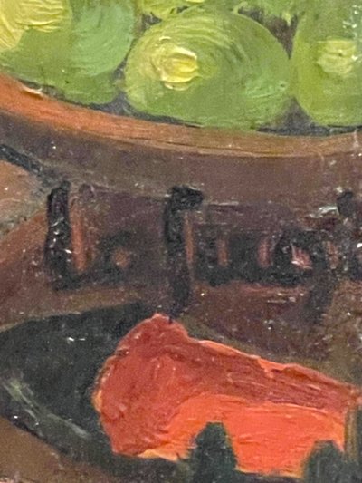 „Der laotische Obstverkäufer“, Léa Lafugie (1890-1972)