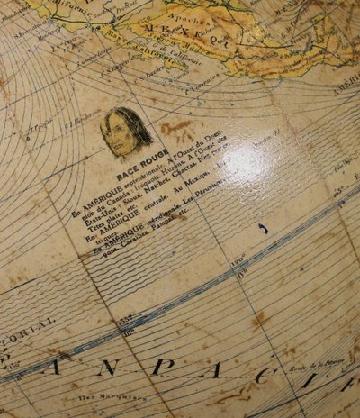Terrestrial Globe By L. Windels - Brussels Circa 1910