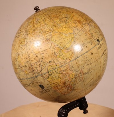 Terrestrial Globe By L. Windels - Brussels Circa 1910