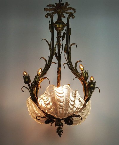 Regency style chandelier