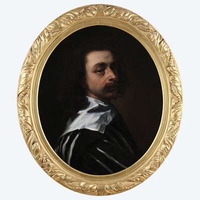 Selbstporträt des Künstlers Anhänger Sir Anthony Van Dyck Öl auf Leinwand ca. 1770