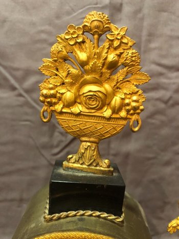 Charles X style clock, 19th Century