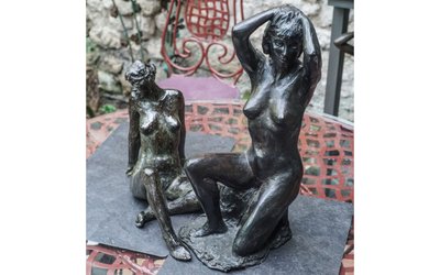 Marie-Jo BOURRON, "Sogno", Bronzo