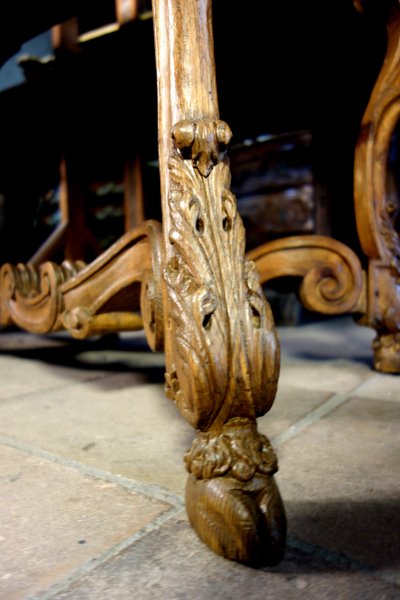 Table à gibier d’époque Régence