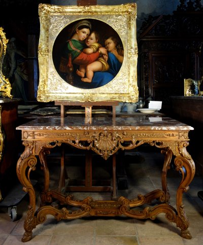 Table à gibier d’époque Régence