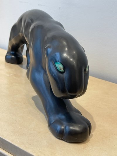 Pantera in ceramica, Primavera