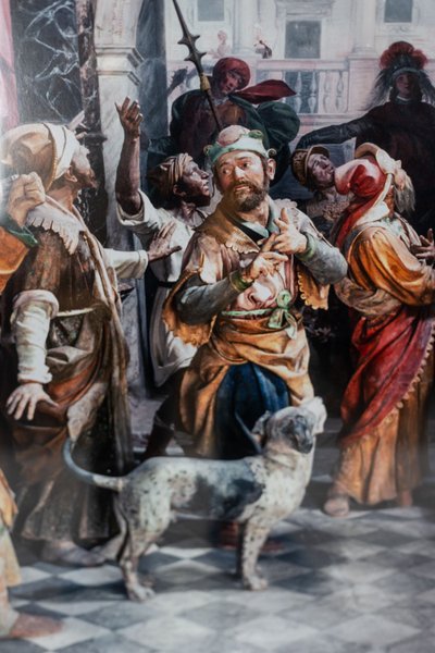 Fotografia su pellicola con una macchina fotografica a banco ottico. Opera contemporanea.