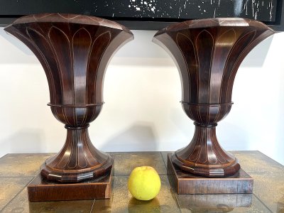 Pair Of Medici Charles X Vases 