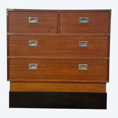 Commode en acajou de style marine 
