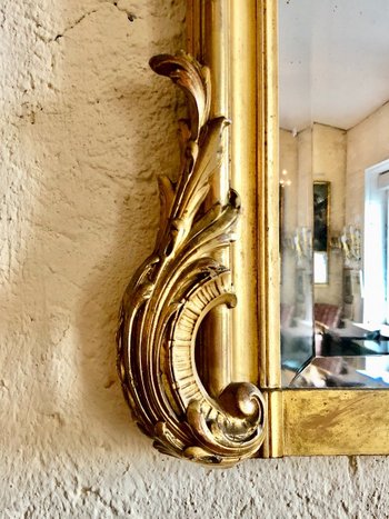 Miroir De Style Louis XV, XIXe Siècle
