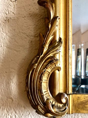 Miroir De Style Louis XV, XIXe Siècle