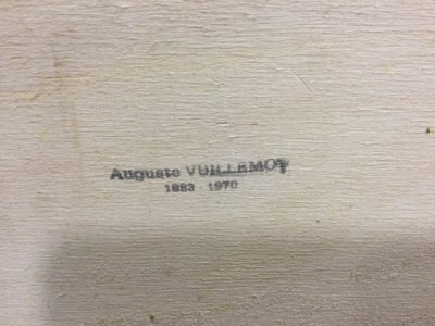 3 acquerelli di AUGUSTE VUILLEMOT