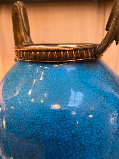 Pair of Sèvres Porcelain Vases