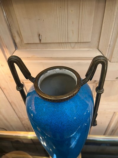 Pair of Sèvres Porcelain Vases