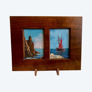 Oils On Panels, 20th Century