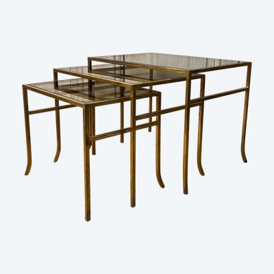 Henri POUENAT (1934-1987) - Tables Gigognes