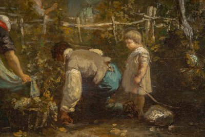 Alexis Joseph Mazerolle (1826-1889) Die Weinlese, Öl auf Leinwand, circa 1850-1860