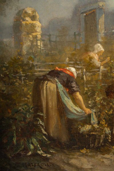 Alexis Joseph Mazerolle (1826-1889) Die Weinlese, Öl auf Leinwand, circa 1850-1860