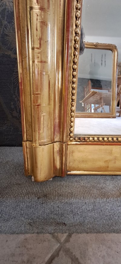 Specchio d'epoca Luigi Filippo 141 x 96