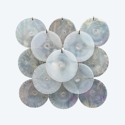 Gino VISTOSI - Paire d' Appliques (x2) en verre de Murano