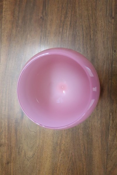 Italian Vase in Pink Murano Art Glass, 1960s