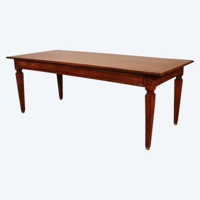 Table De Salle à Manger d'époque Louis XVI En Noyer -18° Siècle