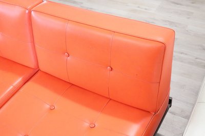 Coppia di divani anni '60 etichetta originale Saporiti