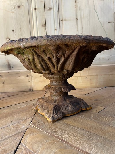 Chambord" Planters in Cast Iron
