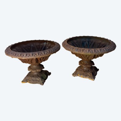 Chambord" Planters in Cast Iron