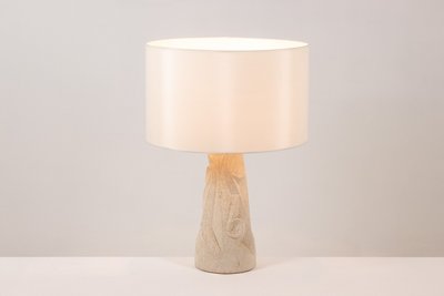 Carved stone lamp. 1970s. LS6371576P