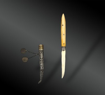 KNIFE called Bitchak - Crete - Around 1900