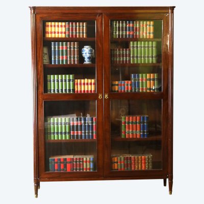 Libreria in mogano del XIX secolo