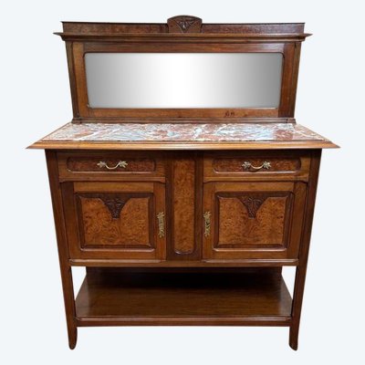 Buffet et desserte art nouveau attribué à Georges Novak