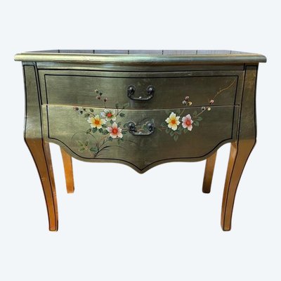 Commode en bois doré 