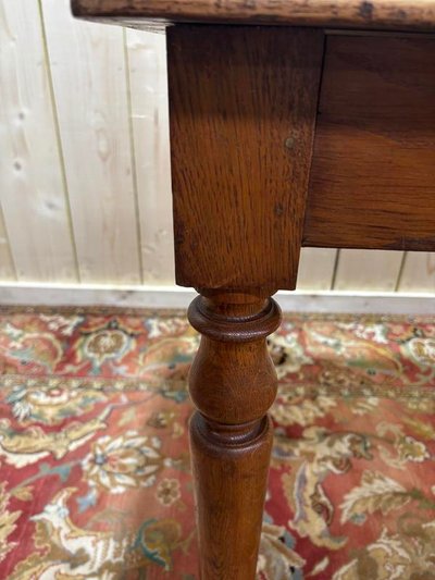 Table bureau en chêne 