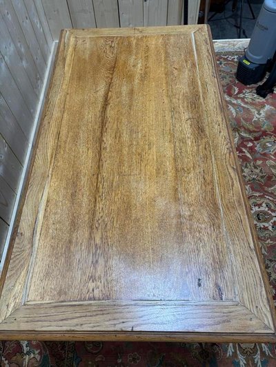 Table bureau en chêne 