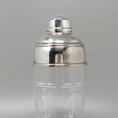 1950s Gorgeous Cocktail Shaker by OLRI. Made in Italy