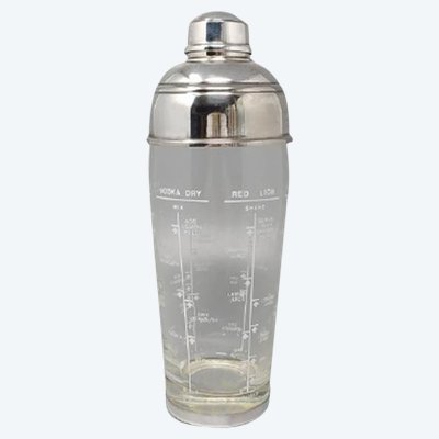 1950s Gorgeous Cocktail Shaker by OLRI. Made in Italy
