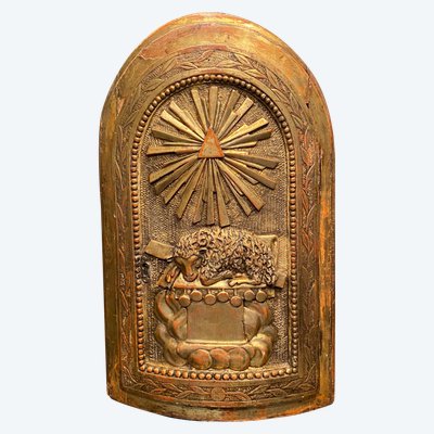 Façade De Tabernacle En Bois Doré