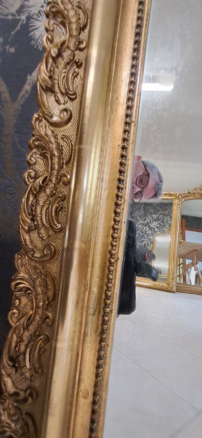 Specchio d'epoca Napoleone III 169 x 100