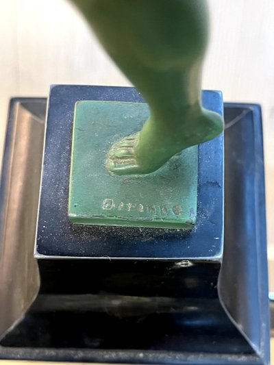 DERENNE Art Deco Cymbal Dancer