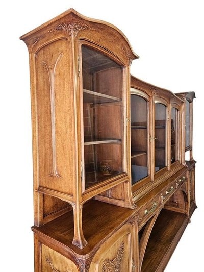Monumental Buffet de Présentation Art Nouveau