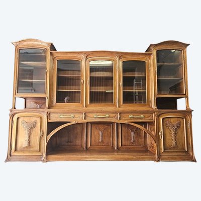 Monumental Buffet de Présentation Art Nouveau