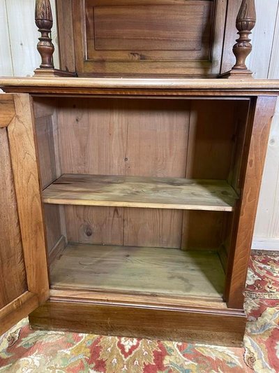 Buffet / Vitrine in walnut Napoleon III