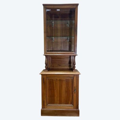 Buffet / Vitrine in walnut Napoleon III