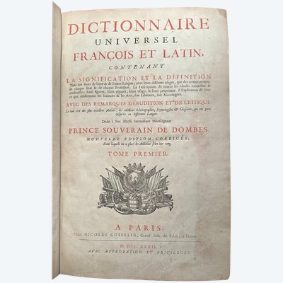 FRENCH AND LATIN Dictionary