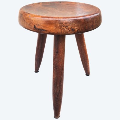 Charlotte Perriand "pour la station Les ARCS" Tabouret Berger