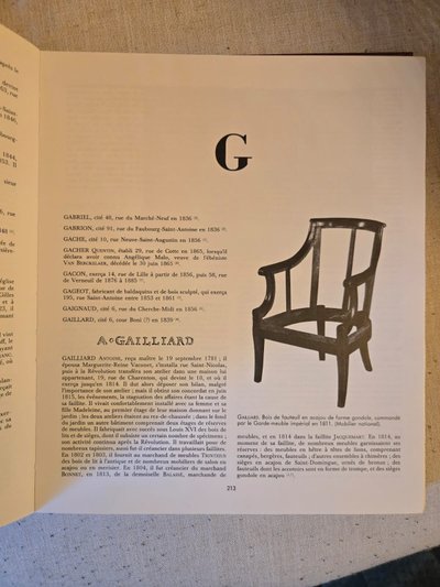 Pair of Gondola Seats, Attributed to A. Gaillard, Empire Period (1804-1815)