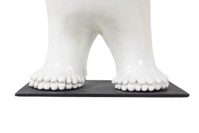 Valérie Courtet. Bear presenting 3 animals. Contemporary. LS64211605M